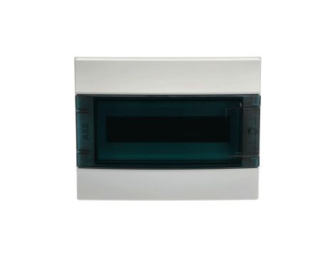 Rozdzielnica natynkowa Mistral65 (N+PE) 1x12 modułów IP65 250x320x155mm drzwi transparentne ABB