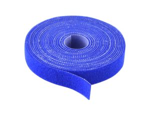 Taśma rzepowa 16mm 4m niebieska Back to Back