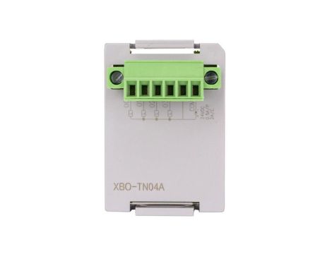 Moduł czołowy wyjść cyfrowych LS Electric 4DI Przyłącza śrubowe 24VDC PO in XBC/XEC-xxxS 4723009100 XBO-TN04A