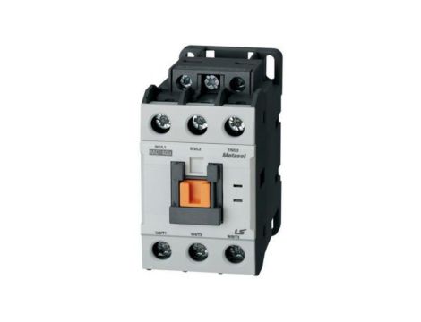 Stycznik LS Electric, 40A w AC-3, moc 18,5kW, napięcie cewki 400VAC, styki pomocnicze 1a1b 1337007300 MC-40A 400VAC 1A1B