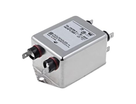 Filtr przeciwzakłóceniowy jednofazowy 250VAC Ipracy max: 10A 1-6609032-3