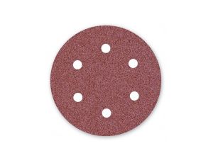 Papier ścierny Menzer RED fi 225 6 otworów K60 do szlifierek do gipsu 25 szt/opak.