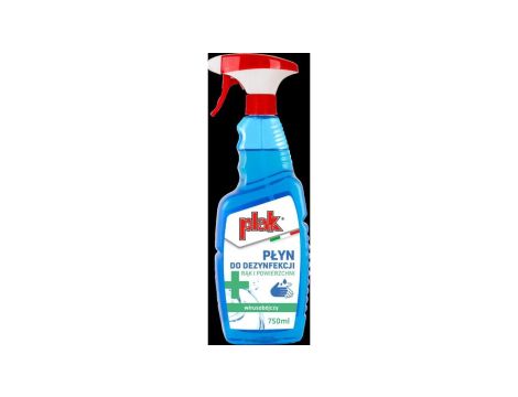 Płyn do dezynfekcji rąk i powierzchni, atomizer plak 750ml