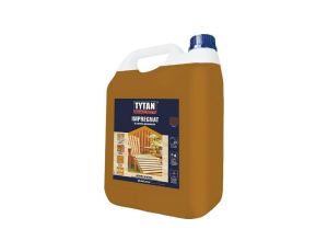 Impregnat do drewna ogrodowego brązowy 5l