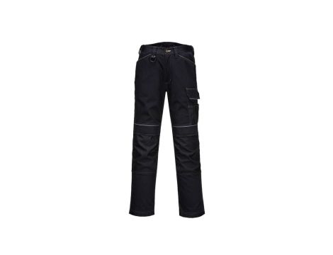 Spodnie ochronne do pasa, czarne, bojówki pw304bkr,r.36-eu52