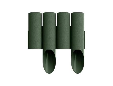 Palisada ogrodowa 5 standard14,5cm*2,3mb zielona