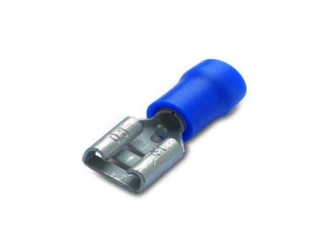 Końcówka nasuwka izo.nieb.2.5-6.3/0.8(10szt)zakres1.5-2.5mm2