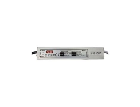 Zasilacz LED 20W 12V DC IP67 wodoodporny – 1,67A, 1633020 mm, do oświetlenia LED