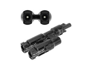 Złącze solarne MC4 dwójnik równoległy fotowoltaiczny PV IP67 Stäubli Multi-Contact 1x gniazdo(+) - 2x wtyk(-) 55.0267