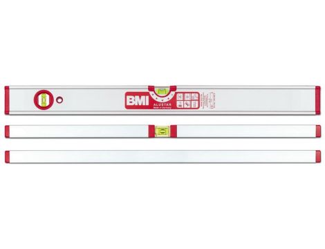 Poziomica aluminiowa profesjonalna wzmocniona BMI ALUSTAR NEW 200 cm