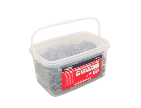 AWTOOLS SYSTEM POZIOMOWANIA BRAMKOWY 1,5mm 500szt. (BRAMKA 5-15mm)
