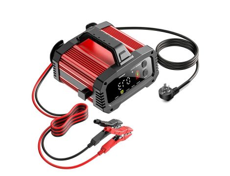 EM PROSTOWNIK FOXSUR 12V&24V 25A LCD - 3