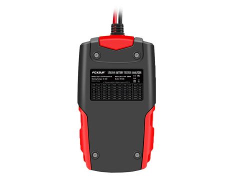 EM TESTER BATERII FOXSUR 12V LCD - 2
