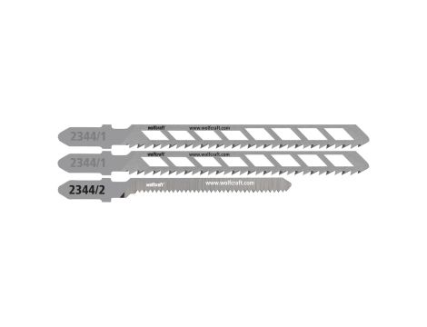 Zestaw 3 brzeszczotów 20 mm do wyrzynarek, Sucha zabudowa  wolfcraft