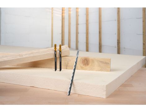 Zestaw 3 brzeszczotów 110 mm do wyrzynarek, Izolacja wolfcraft - 3