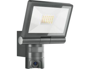 Naświetlacz z kamerą i czujnikiem Steinel XLED CAM2 SC LED PIR 21W 3000K 2310lm IP44 IK03 230V antracytowy / aluminium