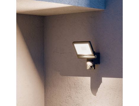 Naświetlacz z kamerą i czujnikiem Steinel XLED CAM2 SC LED PIR 21W 3000K 2310lm IP44 IK03 230V antracytowy / aluminium - 2