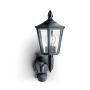 Lampa elewacyjna z czujnikiem ruchu i zmierzchu Steinel L 16 S PIR max.20W w Led E27 IP44 IK03 230V czarna / tworzywo sztuczne - 2