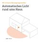 Lampa elewacyjna z czujnikiem ruchu i zmierzchu Steinel L 16 S PIR max.20W w Led E27 IP44 IK03 230V czarna / tworzywo sztuczne - 4