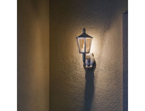 Lampa elewacyjna z czujnikiem ruchu i zmierzchu Steinel L 16 S PIR max.20W w Led E27 IP44 IK03 230V biały / tworzywo sztuczne - 3