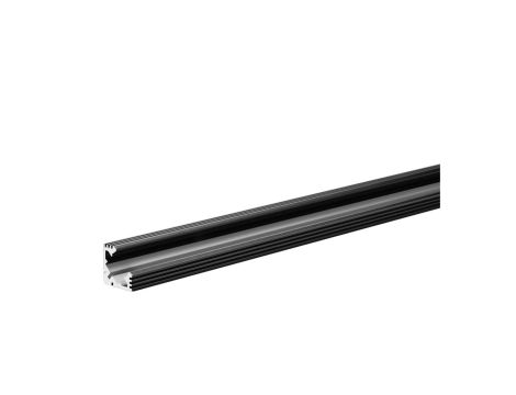 Profil led 45-ALU 1m czarny anodowany Kluś ( bez osłony )