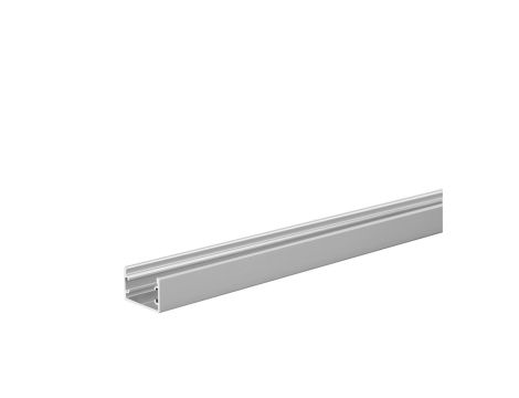 Profil led GLAZA-LL 2m anodowany (bez osłony)