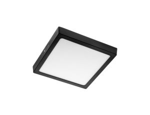 Plafon natynkowy Panel LED 18W 4000K Czarny kwadratowy Proma LVT