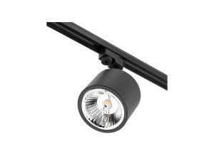 Reflektor szynowy Lampa sufitowa TONI ES111 Ruchomy czarny