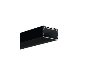 Profil Led BOX-M 2m czarny anodowany KLUŚ