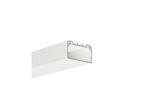 Profil Led BOX-M 2m biały KLUŚ (bez osłony)
