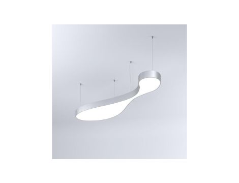 Oprawa MI-BUBBLE-03, zwieszana, bez LED i zasilacza, IP20, srebrny anodowany KLUŚ