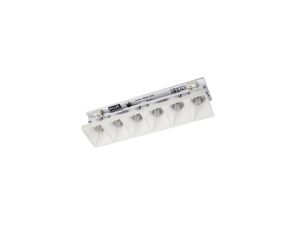 Optyka DOT-22 6xLED, CV 24VDC, 6,2W, 4000K, 48deg, biały lakier mat KLUŚ