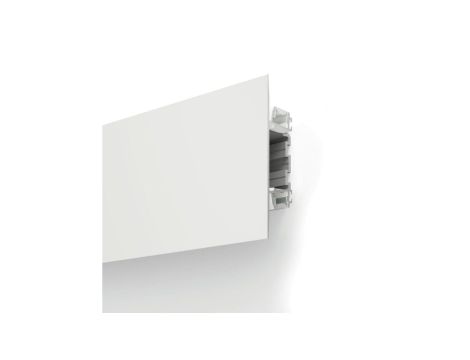 Profil Led PLAKIN-DUO 1m biały KLUŚ (bez osłony)