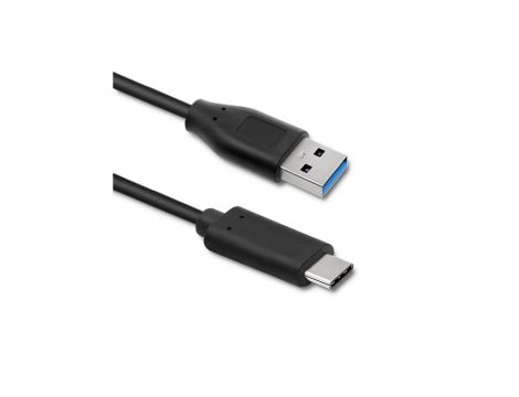 Qoltec Kabel USB 3.1 typ C męski USB 3.0 A męski 1.2m