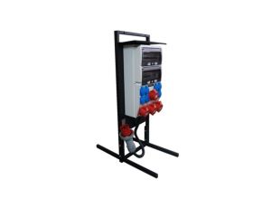 Rozdzielnica budowlana na stojaku IP 44 ERB63AWN2 17360 8xGS 250V 2xCEE 16A 5P 2xCEE 32A 5P