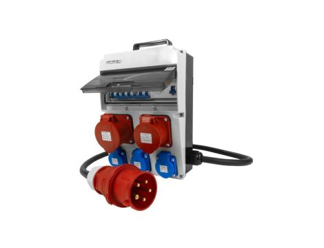 Rozdzielnica budowlana CAS 3x230V 32A16A Doktorvolt DV-8133-F