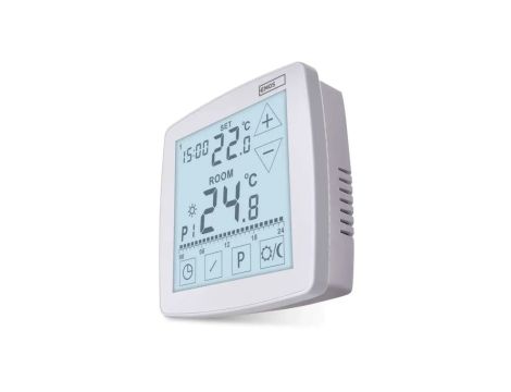 Programowalny termostat pokojowy, przewodowy z OpenTherm, P56A02
