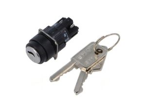 Przełącznik obrotowy z kluczem 16mm Poz.stab 2 NC + NO 51 51-235.025D2