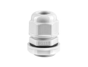 Dławnica kablowa PG13.5G-R dla kabla 6-12mm szary /50szt./