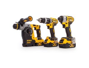 DEWALT ZESTAW COMBO 18V DCK368P3T (DCD796 + DCF887 + DCH273) 3x5,0Ah 2xTSTAK