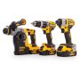 DEWALT ZESTAW COMBO 18V DCK368P3T (DCD796 + DCF887 + DCH273) 3x5,0Ah 2xTSTAK - 2