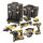 DEWALT ZESTAW COMBO 18V DCK654P3T (DCD796,  DCF887,  DCS355,  DCG412,  DCS391,  DCH273) 3x5,0Ah TSTAK