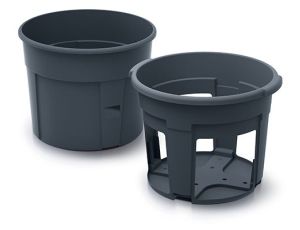 PROSPERPLAST DONICZKA DO UPRAWY ZIEMNIAKÓW 30cm IZIE300 ANTRACYT