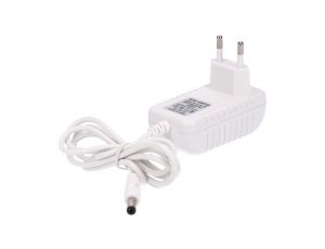 Zasilacz led gniazdkowy 12V 12W 5.5/2.1 biały