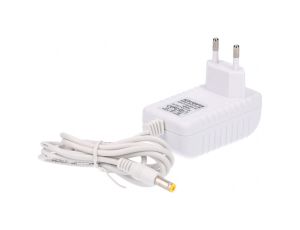Zasilacz led gniazdkowy 12V 24W 5.5/2.5 biały