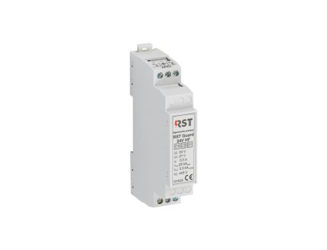 Ogranicznik przepięć do ochrony systemów sterowania i kontrolno-pomiarowych, RST Guard 24V HF 101 024