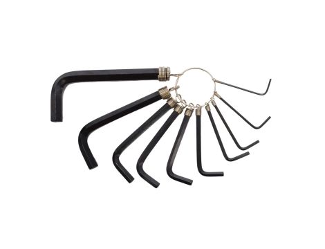 AWTOOLS KLUCZE IMBUSOWE HEX/ 1,5-10,0mm/ 10szt. KÓŁKO