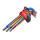 AWTOOLS KLUCZE IMBUSOWE HEX/ 1,5-10,0mm/ 9szt. KOLOR  BLACK LINE