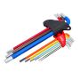 AWTOOLS KLUCZE IMBUSOWE HEX/ 1,5-10,0mm/9szt. KOLOR DŁUGIE BLACK LINE - 3
