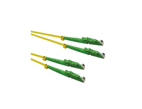 ROLINE kabel światłowodowy duplex 9/125m OS2, LSH/LSH, APC polerowany, LSOH, żółty, 3 m